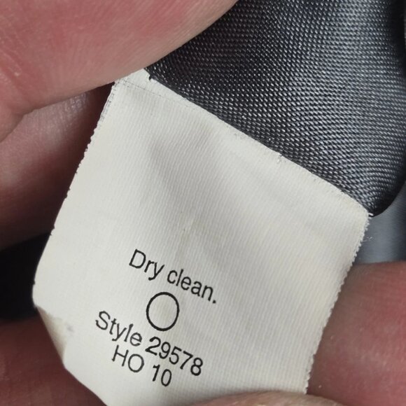 J Crew Womens Size 2 Factory Skirted Dress Coat Double Cloth Black Wool - Picture 9 of 9